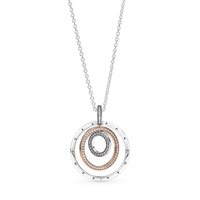 Collana Pandora Donna in Argento Zirconia 389483C01-60 - 389483C01-60